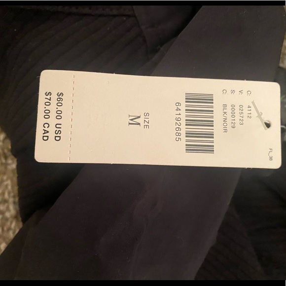 🆕 Anthropologie Anthro bow-tie tank top shirt black sz medium - Picture 4 of 5